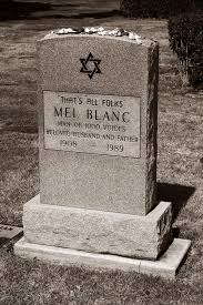 Mel Blanc's tombstone